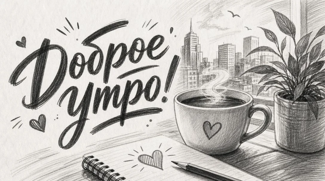 Открытка доброго утра