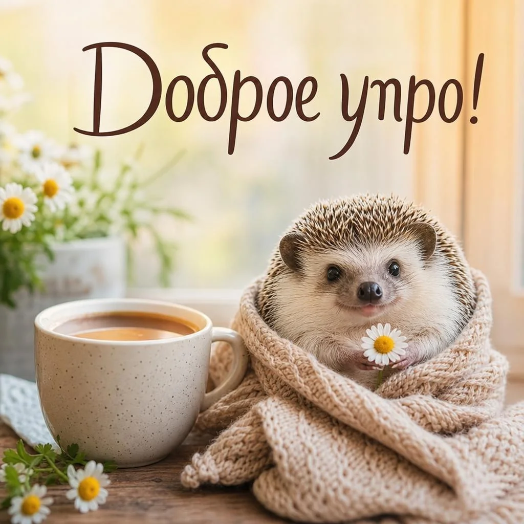 Открытка доброго утра