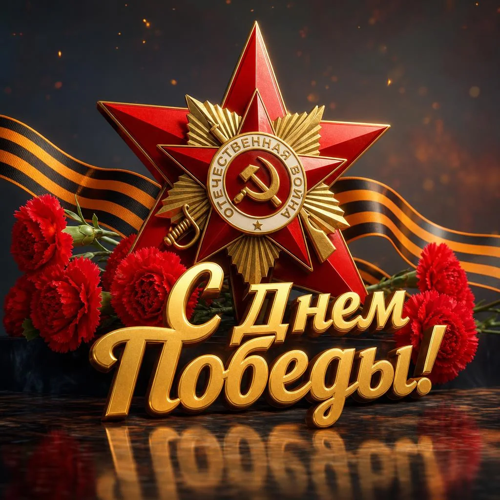 Открытка ветерану на 9 мая