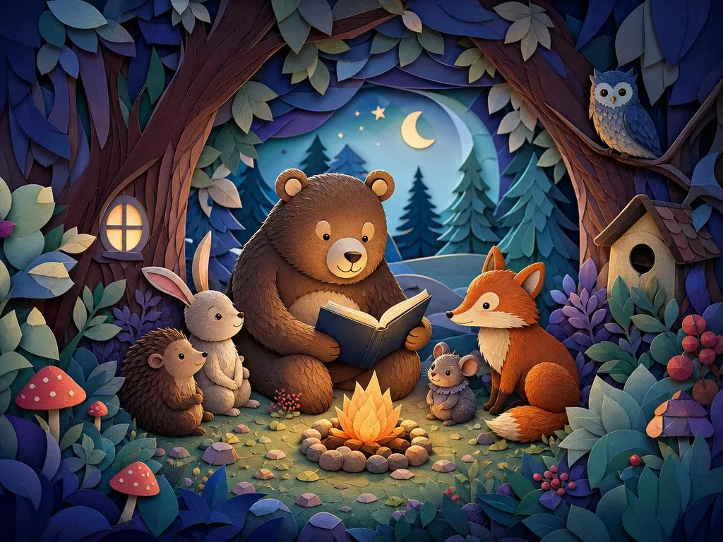 Иллюстрация для детской сказки