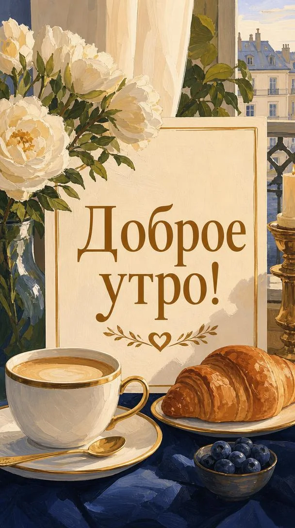 Открытка доброго утра