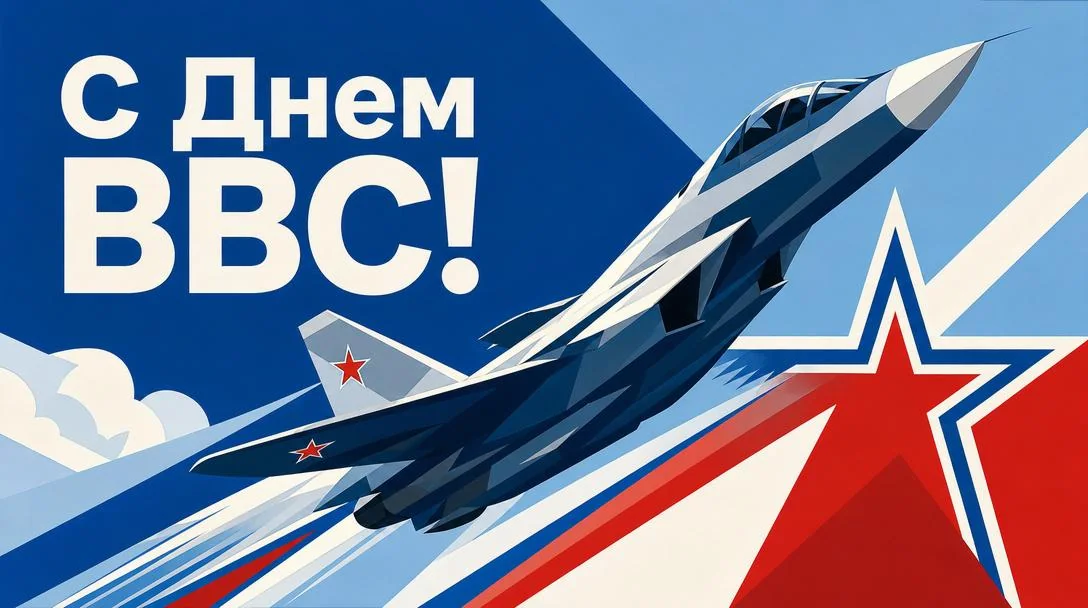 Открытка с Днем ВВС